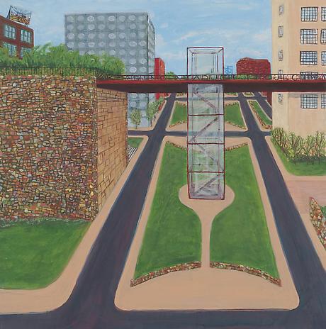 Future Vine Street
2010
acrylic on canvas
24 x 24 inches