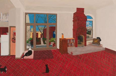Wooly Pockets
2014
acrylic on gessoed wood
24 x 36 inches