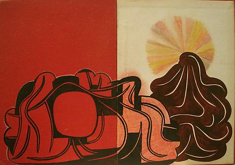 Royal Cavalcade
2010
colored pencil and acrylic on book cover
9 7/8 x 14 1/4 inches