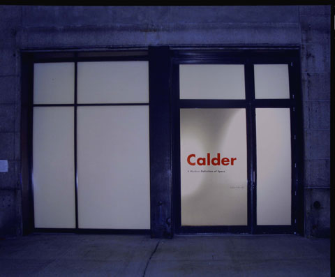 A MODERN DEFINITION OF SPACE: CALDER 1
